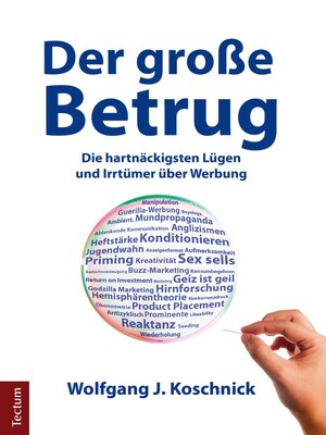 cover image of Der große Betrug
